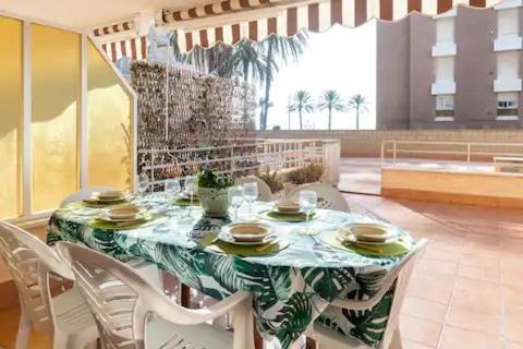 Apartament Sea Front Apart. 2 Pools / 1ª Linea. 2 Piscinas Segur de Calafell Zewnętrze zdjęcie